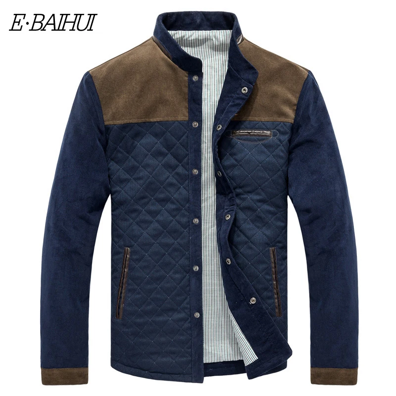 

E-BAIHUI Mountainskin Autumn Men's Jacket Baseball Uniform Slim Casual Coat Men Brand Clothing Fashion Coats Male Outerwear G019