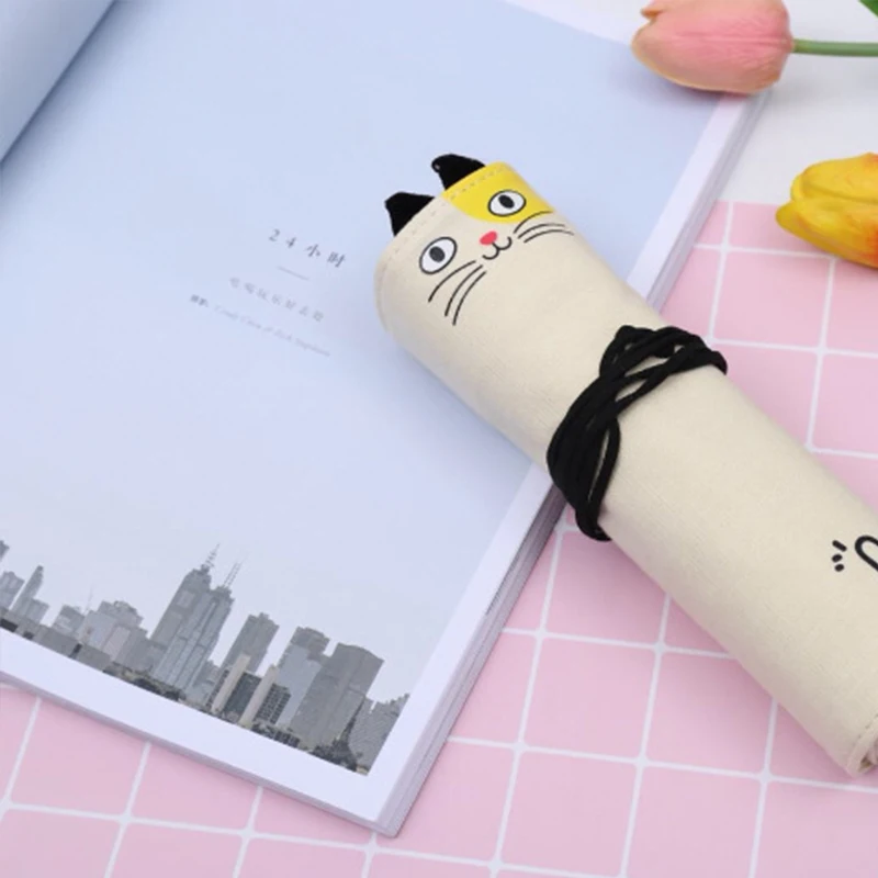 Милый креативный чехол-карандаш с милым котом для занавесок двойного назначения