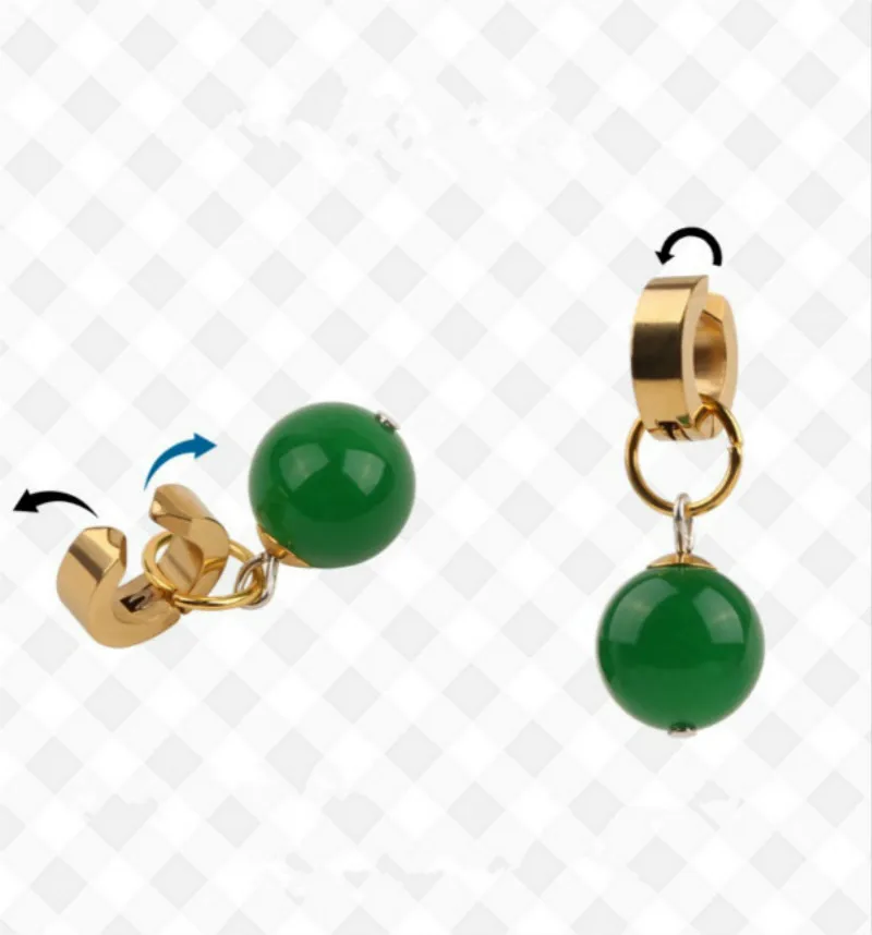 Драконий жемчуг Z Dragon Ball черный Сон Гоку серьги potara Eardrop реквизит на каждый день Косплей головные уборы