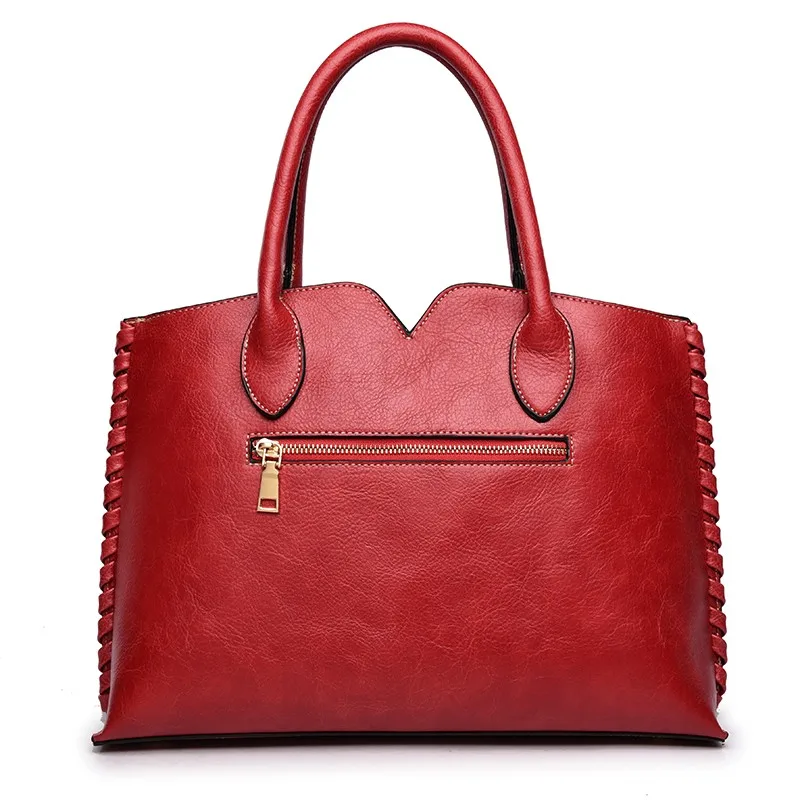 

New Ladies Bolsa Feminina Leather Shoulder Bag For Women Red Green Luxury Handbag Female Embossed Messenger Bag Brand Totes