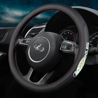 car steering wheel cover anti slip for lexus ct is gs es ls ux nx rx350 lx gx lm series logo 38cm accessories