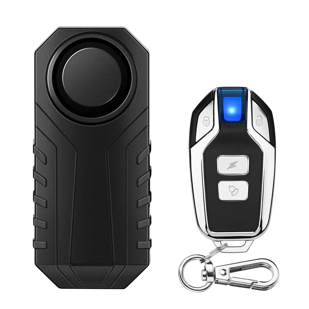 Беспроводная сигнализация против кражи для мотоцикла и велосипеда с