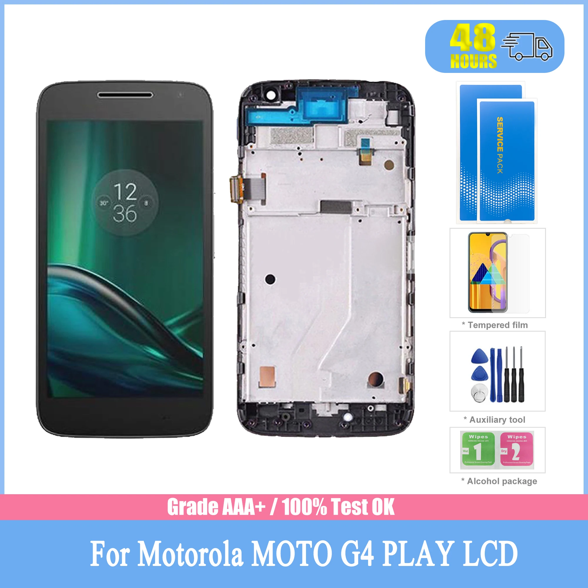 

ЖК-дисплей 5,0 дюйма для Motorola MOTO G4 PLAY, сенсорный экран с дигитайзером в сборе для MOTO G4 Play, ЖК-дисплей с Fram Xt1601, Xt1602, XT1603, Xt1604