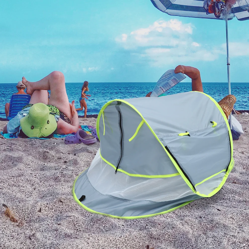 

Baby Mosquito Net Folding Stroller Crib Tent Breathable Baby Beach Bug Net