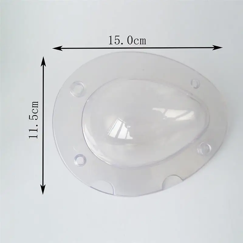 

3D Egg Chocolate Mould Reusable Baking Craft Fondant Cake Sugar Durable Easter Egg Shape Crystal Mold Colorful Egg Mold 1 Set