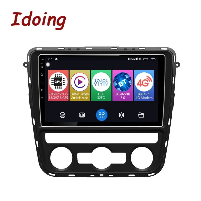 

Idoing 9"Car Android Auto Carplay Radio Video Player For VOLKSWAGEN Passat 2013 GPS Navigation GLONASS Head Unit Plug And Play