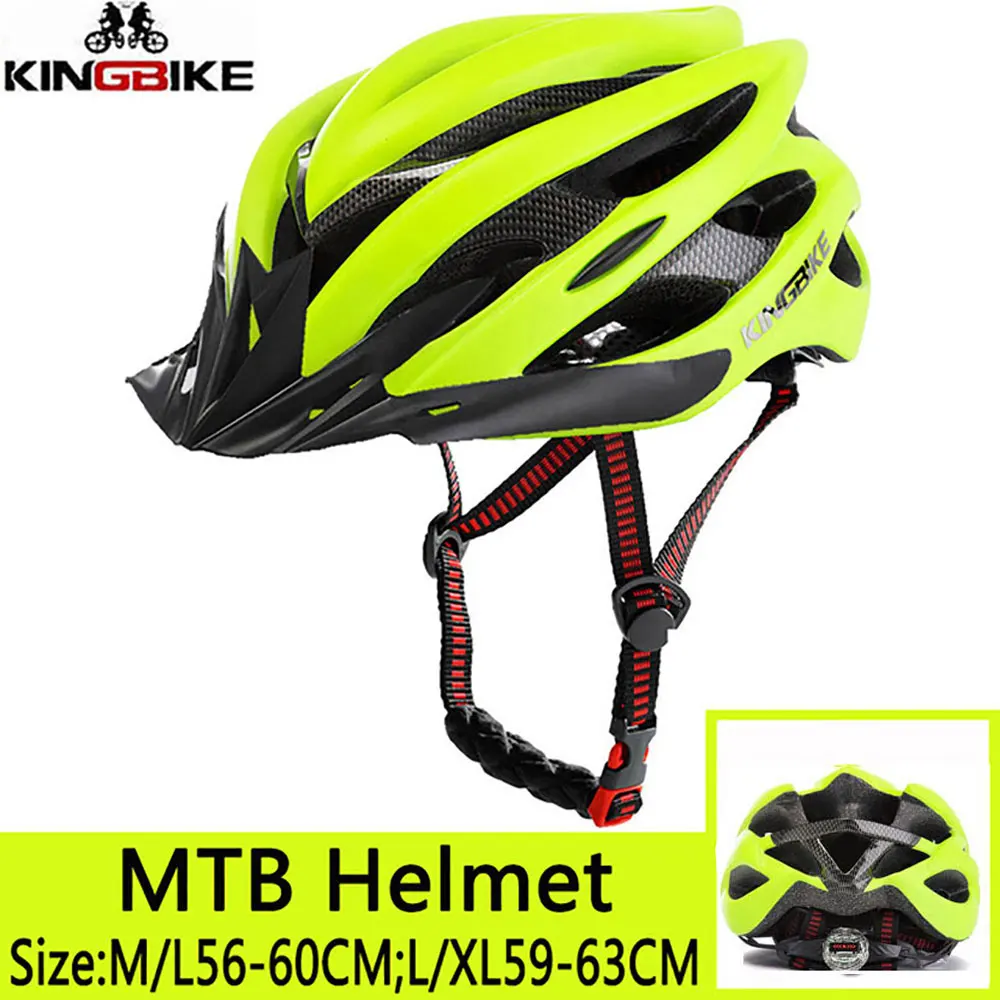629-Green KINGBIKE шлем велосипедный взрослыйвелосипедный шлем для мужчин pro вело шлем шлем для велосипедавело шлем - Цвет: 629-Green