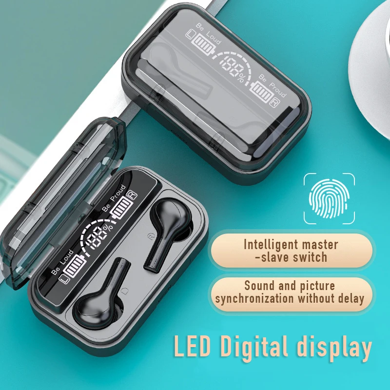 F9 278 TWS беспроводные наушники Bluetooth 5 0 9D стерео спортивная водонепроницаемая