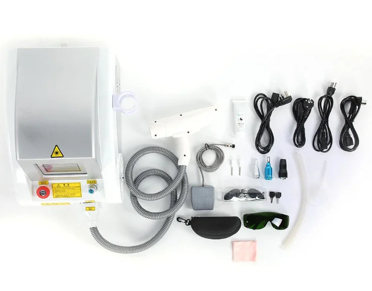 

2020 new Q Switch Nd Yag Laser Tattoo Removal Beauty Machine Pigments Removal 1064nm 532nm 1320nm
