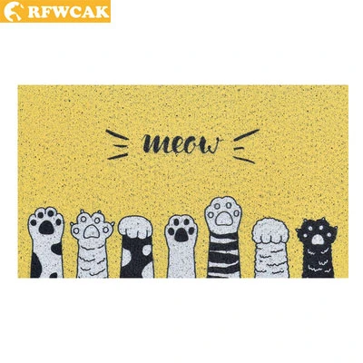 

Modern Minimalist Cute Cat Puppy Cartoon Floor Mat Door Mat Household Carpet Floor Mat Non-slip Decoration To Dust Tatami