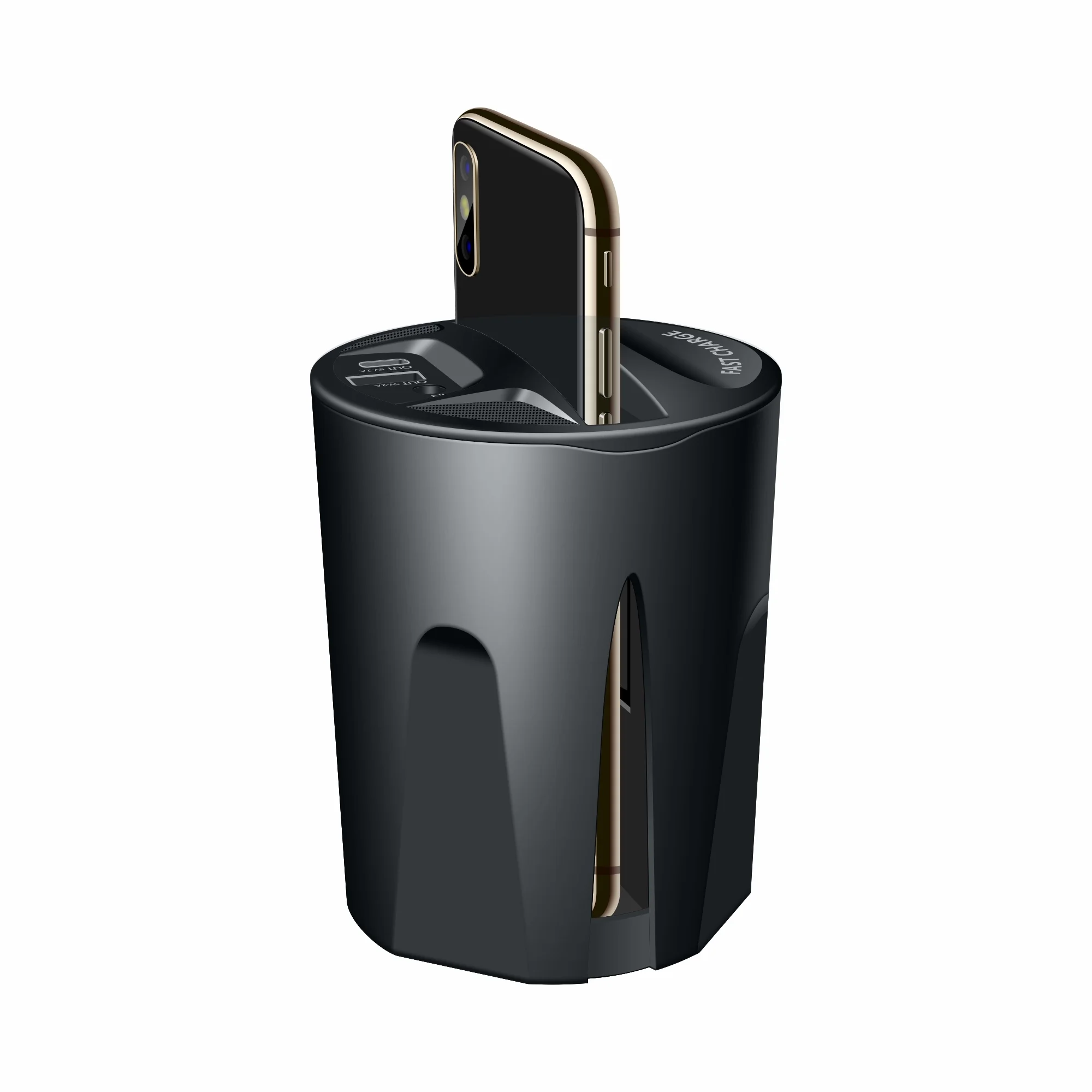 

X9 Vehicle Car Wireless Charger Cup Replacement for Smartphones Wireless Charging Bracket Cup Holder Stand