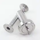 Санитарный фильтр Y-образного типа из нержавеющей стали, с тройным зажимом, внешний диаметр 19 мм x наконечник OD 50,5 мм, 20-150, сетка 304, фильтр для домашнего пивоварения, вина