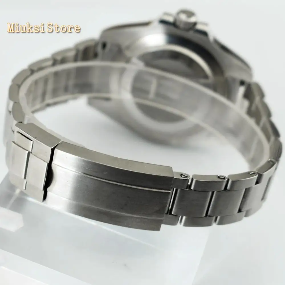 Мужские часы с сапфировым стеклом Bliger автоматические зеленым циферблатом и