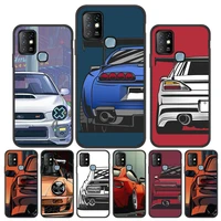 shockproof case for infinix hot 10 lite 8 9 play case for infinix note 10 7 zero 8 smart 5 4 tokyo jdm sports car phone cover