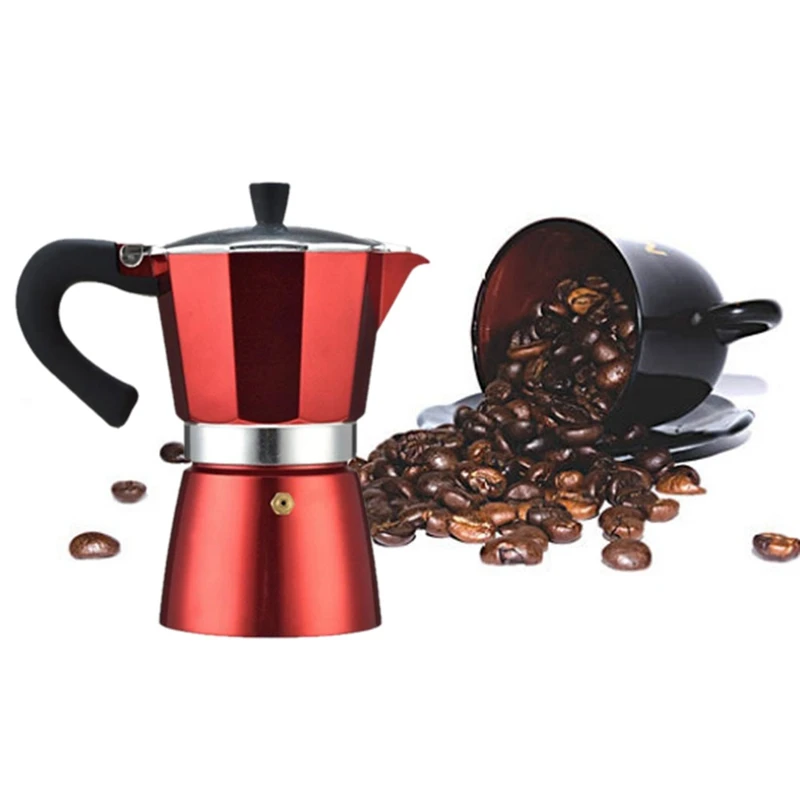 

240Ml Mocha Latte Coffee Maker Italian Moka Espresso Cafeteira Percolator Pot Stovetop Coffee Maker