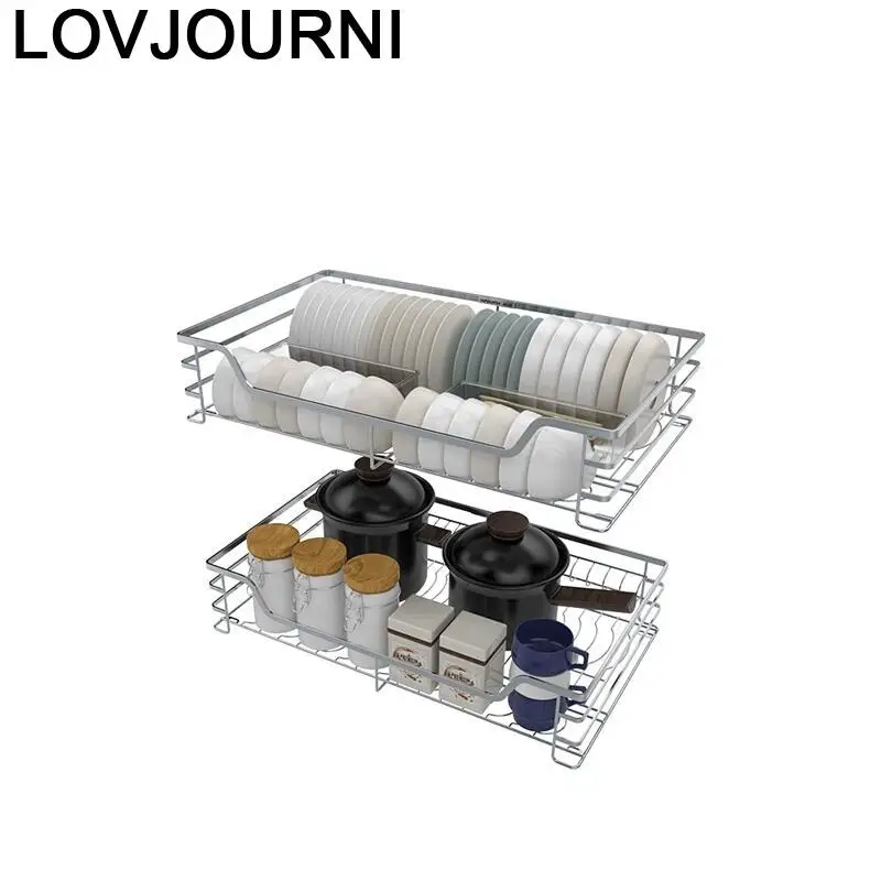 Armario Butterfly Alacena Cocina Organizador Органайзер из нержавеющей стали Cozinha кухонный шкаф Cestas