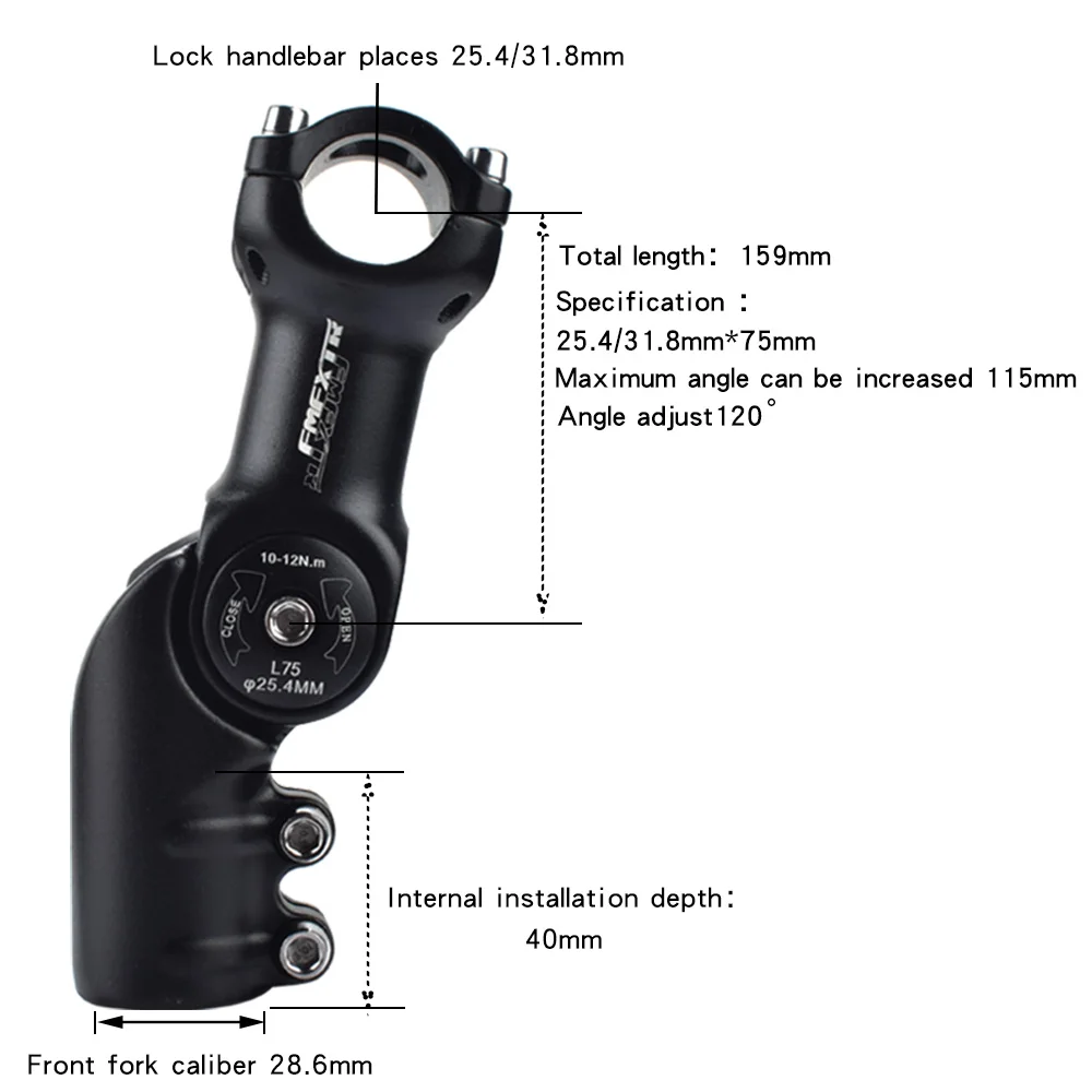 FMFXTR Регулируемый подъемный кран для горного велосипеда и руля 25 4*31 8|Велосипедный