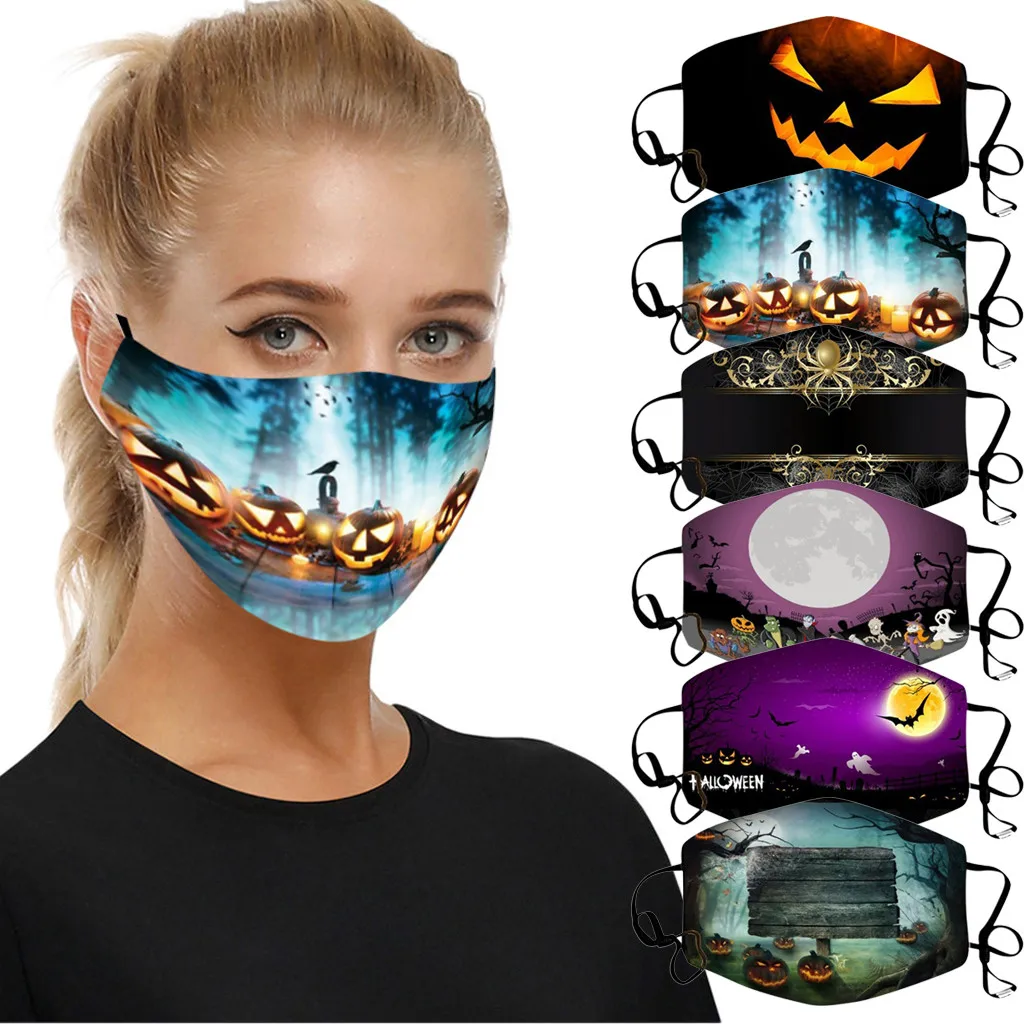 Бесшовная Волшебная головная повязка с 3D рисунком черепа призрака клоуна Шея