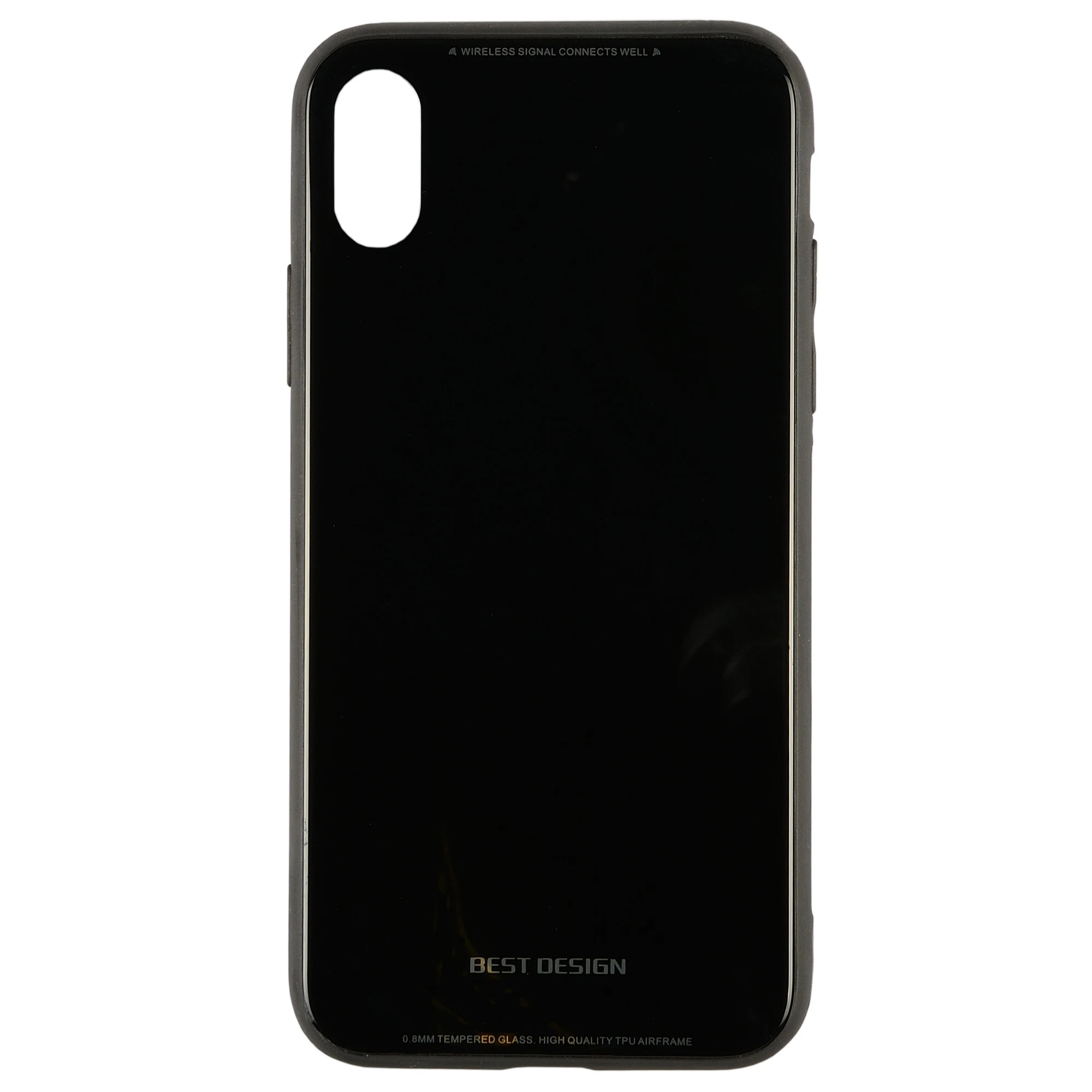 Чехол iPhone 8+/7+ Glass TFN|Бамперы| |