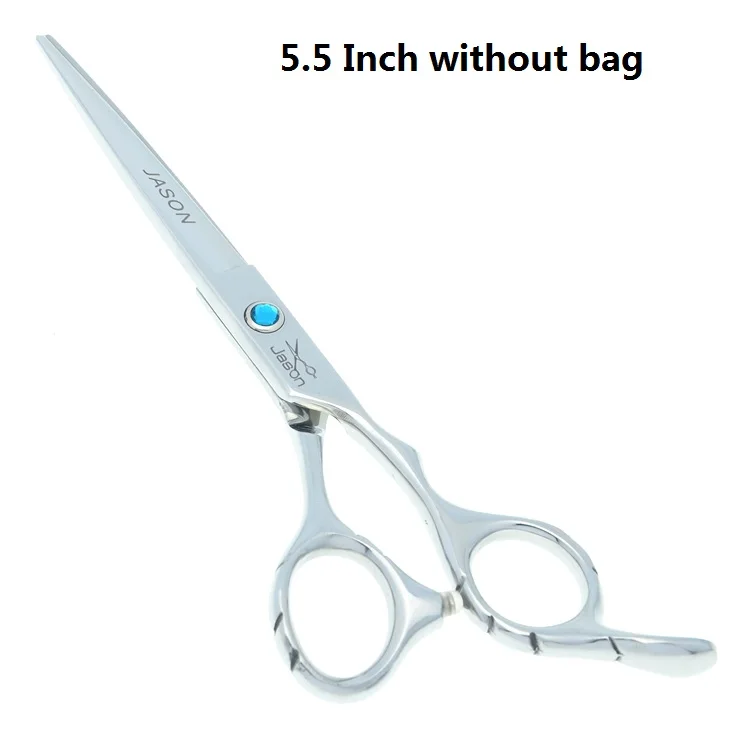 LZS0306 55 no bag Jason 5," 6,0" ножницы для волос Японские Стальные прореживающие Ножницы Профессиональные парикмахерские Tesoura набор с расческой LZS0311 - Цвет: LZS0306 55 no bag