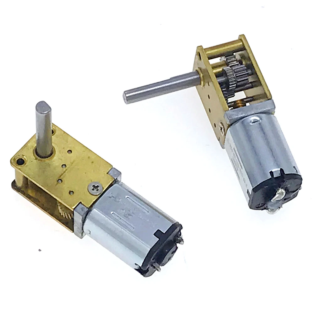 N20 полностью металлический редукторный двигатель постоянного тока 3 В-6 в 42
