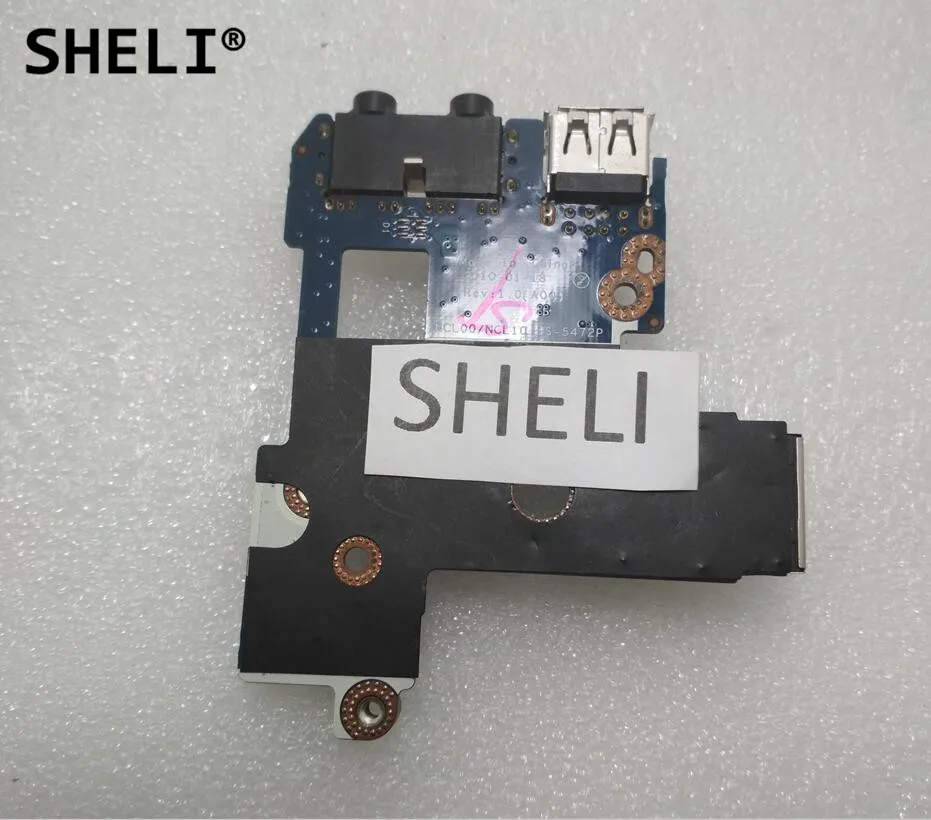 SHELI для DELL E6410 USB-плата аудио локальной сети фотосессия N3R3T 0N3R3T | Компьютеры и офис