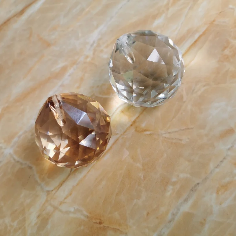 1 шт. подвеска в виде хрустального шара 30/40 мм|Люстра хрустальная| |