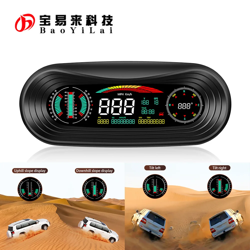 

Car HUD GPS Smart Digital Meter