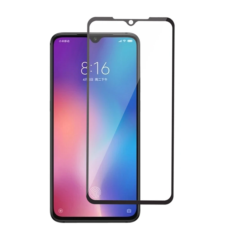 2 упаковки, закаленное стекло для Xiaomi mi A3, Взрывозащищенная защитная пленка для экрана Xio mi A3