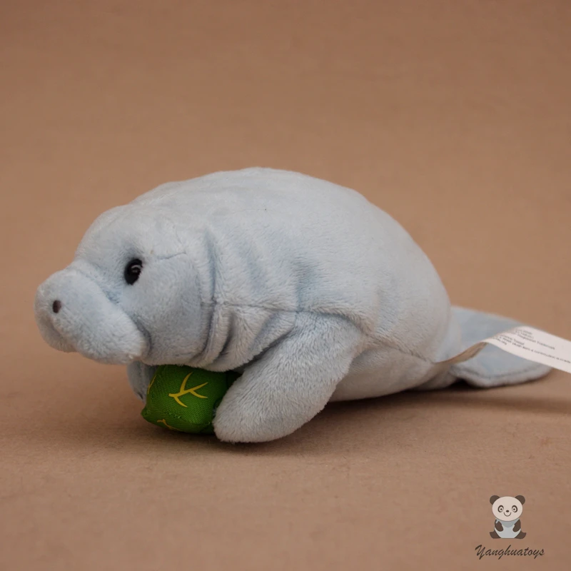 Супермягкая плюшевая кукла манати реалистичные животные куклы Dugong детские