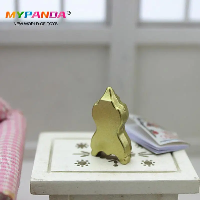 Mini Dollhouse Miniature Furniture Model Ornaments Retro Feel Good Doll Houses Small Clock | Игрушки и хобби