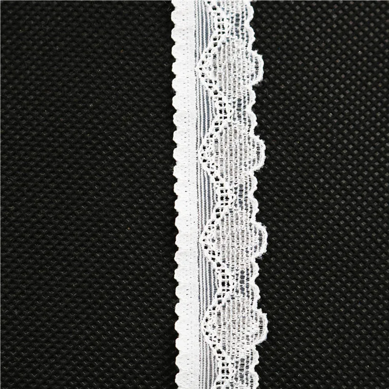 Кружевные кружевные ленты с отделкой 18 мм 5 ярдов свадебное украшение ручной