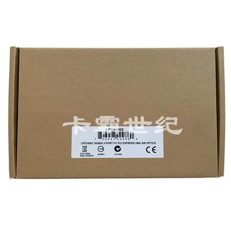 

New boxed Emulex LPE16002 16G dual port HBA NIC Fibre Channel card