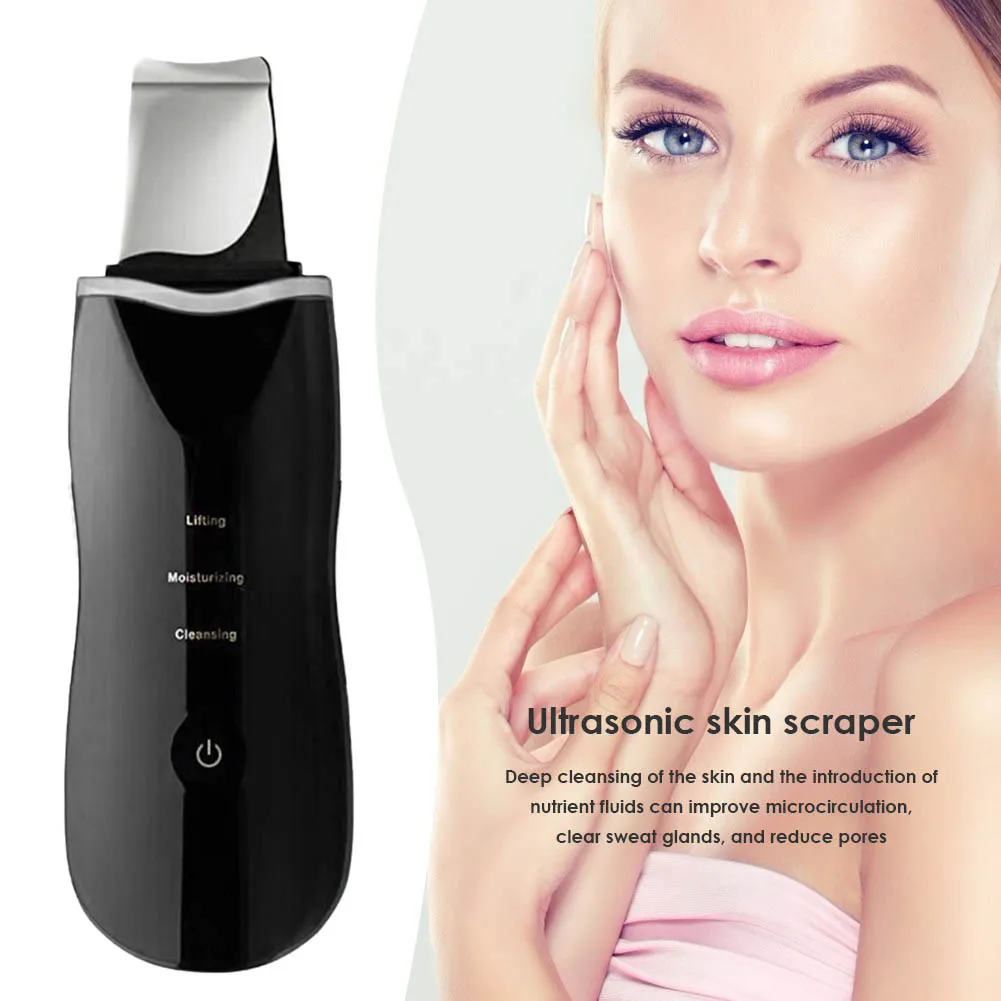 USB скраб для кожи лица перезаряжаемый ультразвуковой лифтинг очищающее средство