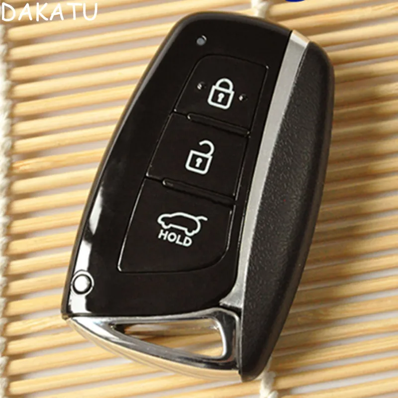 DAKATU замена 3 кнопки умный пульт дистанционного ключа чехол FOB для HYUNDAI Santa Fe ix45 Uncut
