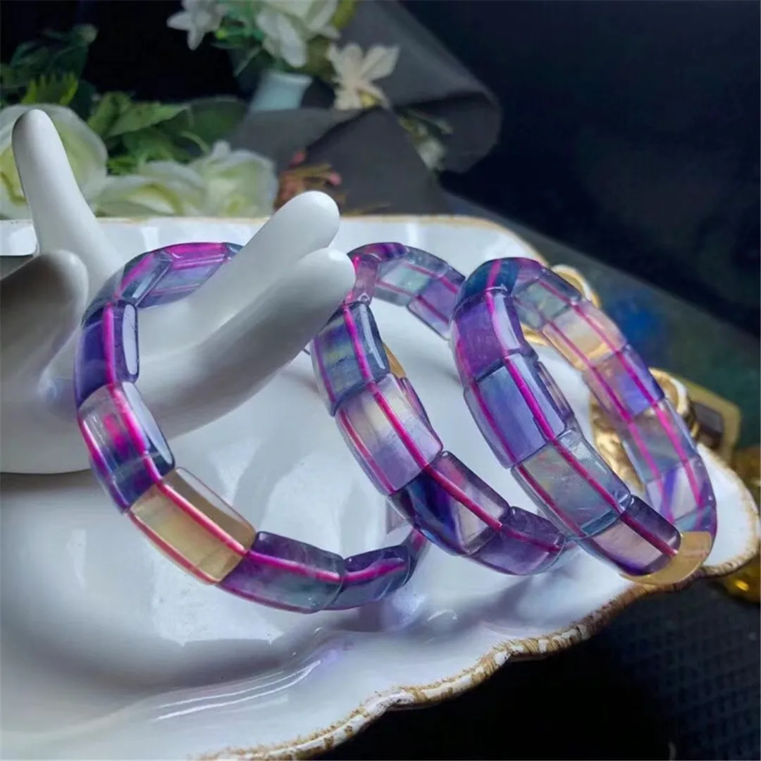 

Бусины из натуральных драгоценных камней, 13x15 мм, флюоритовый браслет