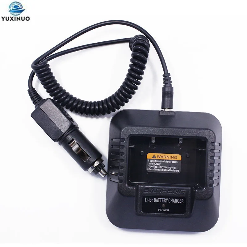 

CH-5 Desktop Battery Car Charger For Baofeng UV-5R UV-5RE UV-5RA UV-F8 Series TYT TH-F8 CB Radio Walkie Talkie Accessories