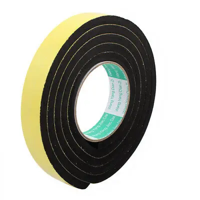 

25mm Width 8mm Thickness EVA Single Side Sponge Foam Tape 2 Meters Length