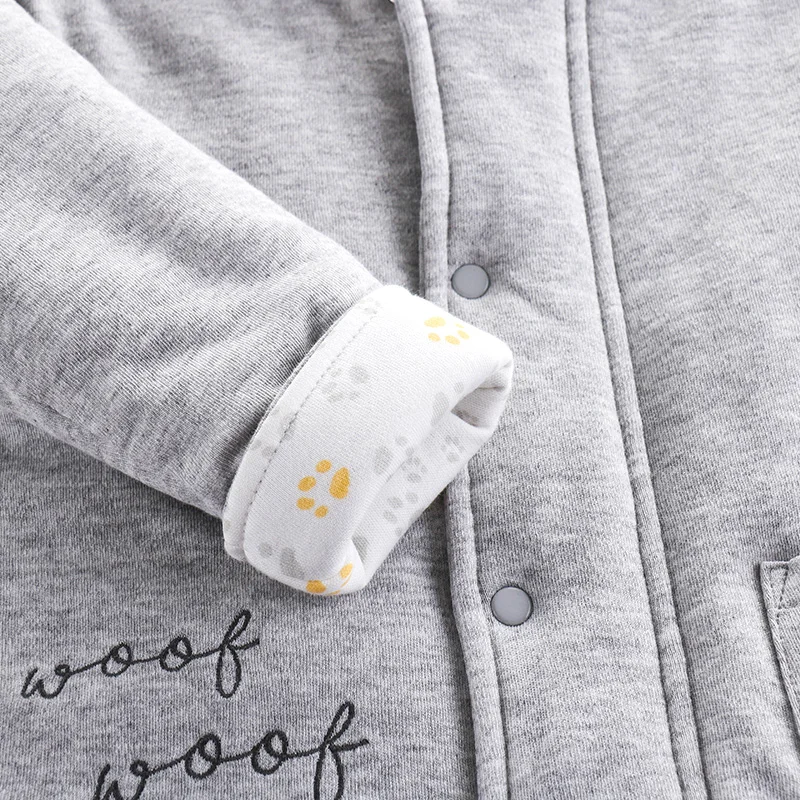 Детская куртка детская хлопковая зимняя теплая верхняя одежда с капюшоном для