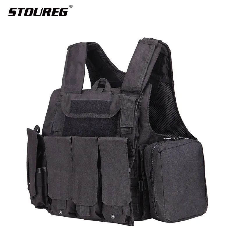 МОЛЛЕ системы износостойкий Охотничий Тактический жилет скалолазание пластины