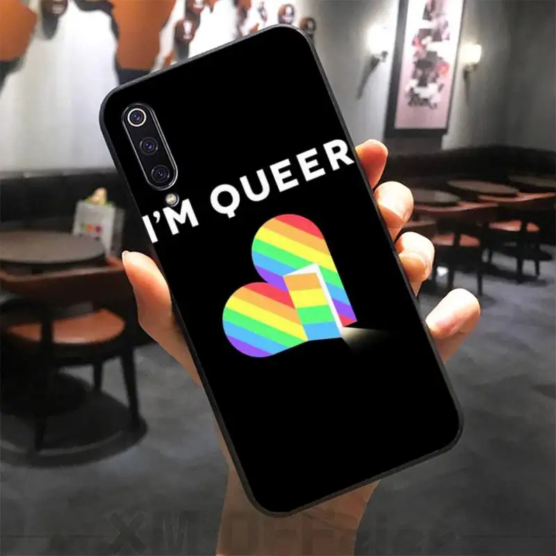 Чехол для телефона геев лесбиянок ЛГБТ радуга гордость мальчик Xiaomi mi 6 6plus 6X 8 9SE 10