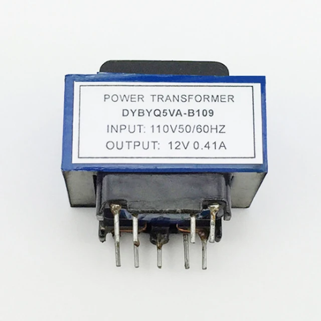 

110V 50/60hz 5VA pin type EI transformer