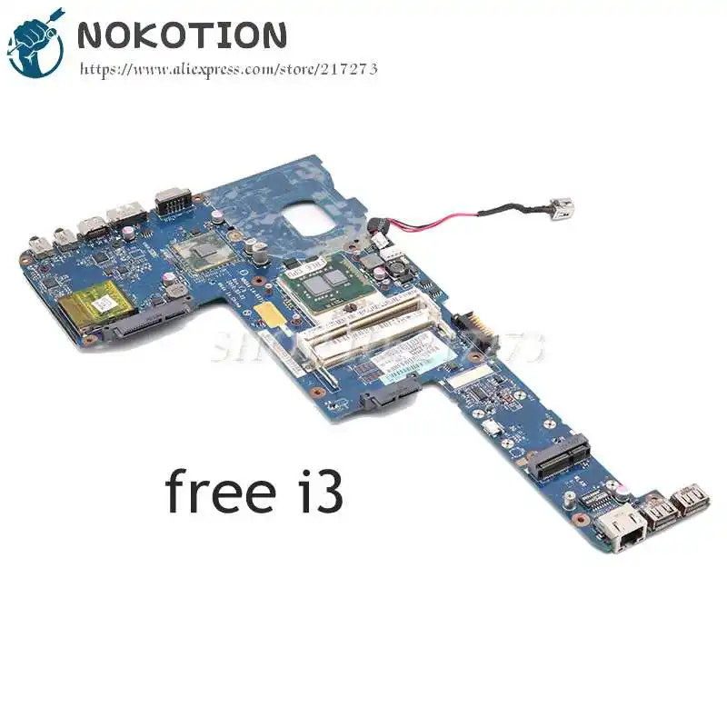 NOKOTION K000104150 NBQAA LA 6071P для TOSHIBA Satellite M600 M645 Материнская плата ноутбука HM55 DDR3