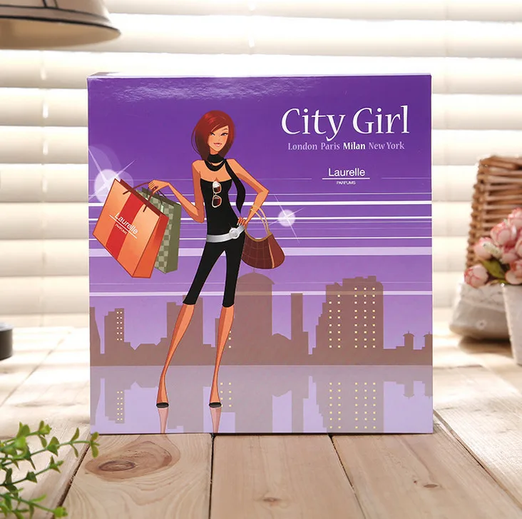 Современная ручная упаковка для парфюмерии шаблоны дизайна Заказная коробка