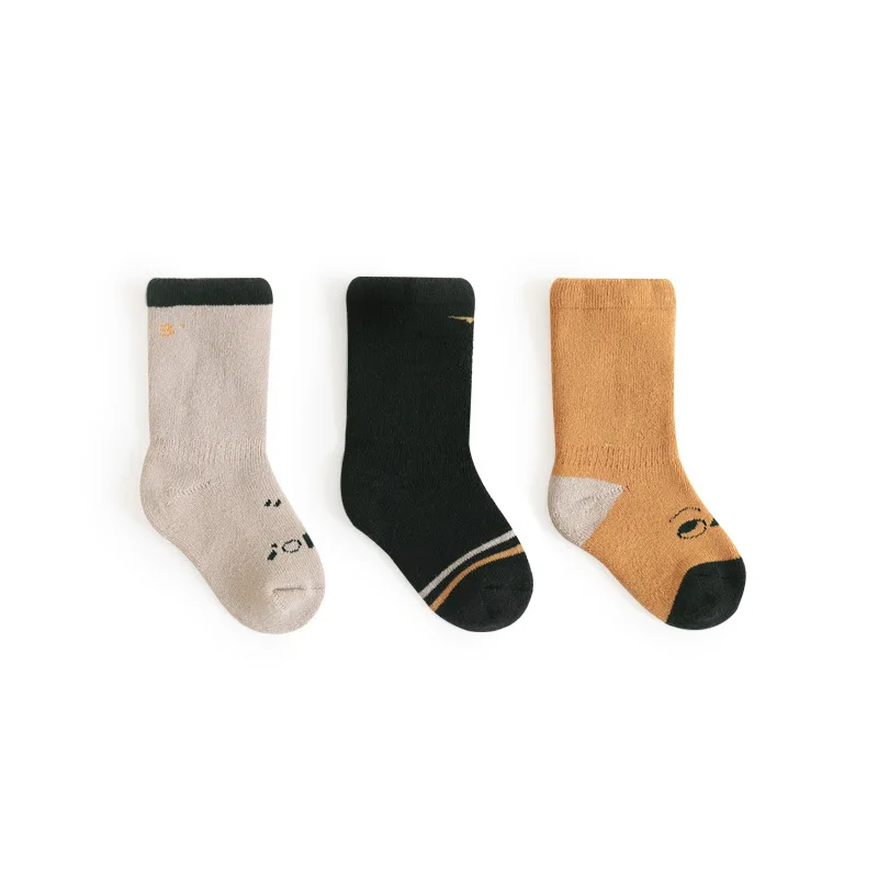 

Children Cotton Socks Autumn Spring Student Socks Floor Socks for Boys Girls Keep Warm Baby Short Sock WYR027