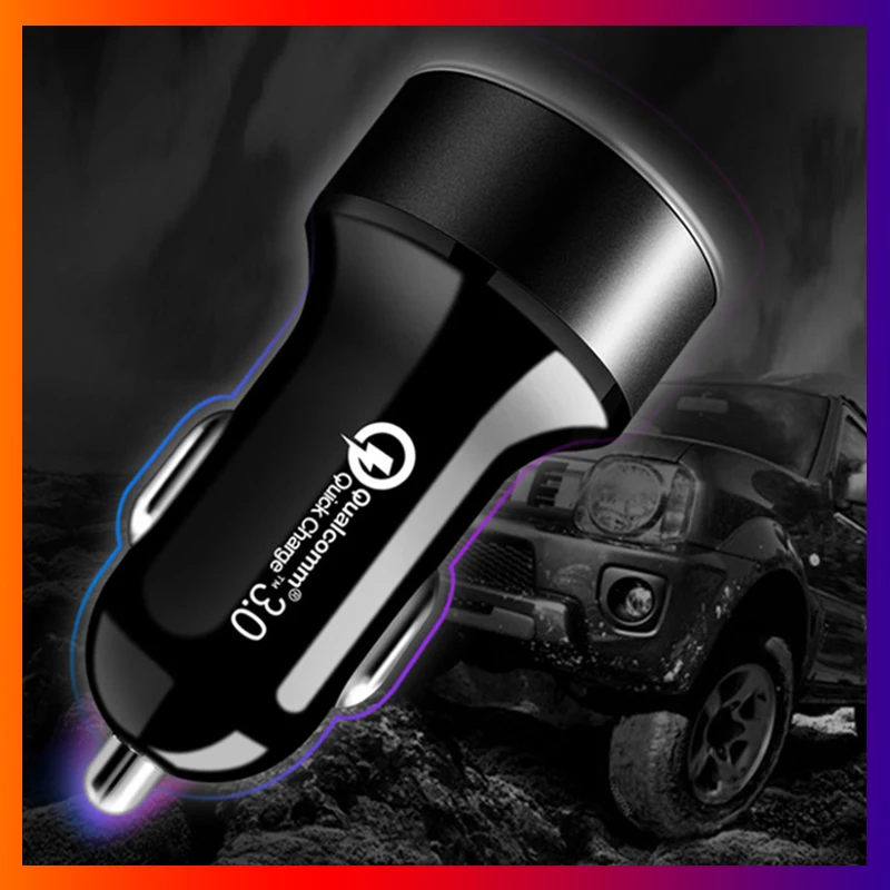 usb car charger fast charging dual usb adapter 3 1a cigarette lighter socket for iphone samsung mobile phones car accessories free global shipping