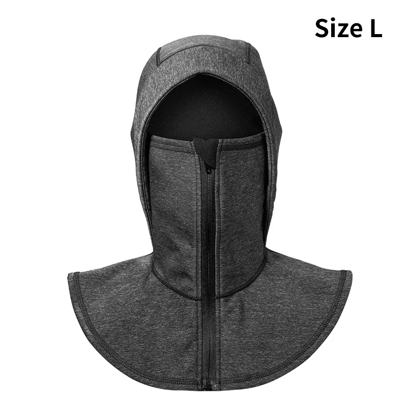 LF7196-L ROCKBROS тепловой лыжный головной убор ветрозащитный лыжный нагрудник Сноубординг шеи лыжный с подогревом маска для лица Снежная Флисовая Повязка Зимний велосипед шапка - Цвет: LF7196-L