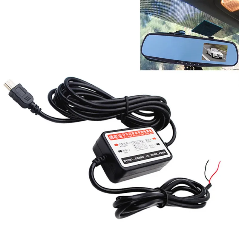 DC 12 V 24 до 5V мини usb зарядное устройство для авто с контрастным Зарядное Жесткий