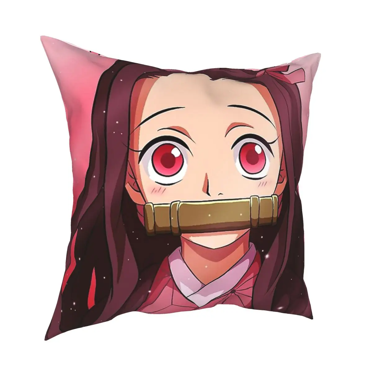 

Подушки Nezuko Kamado для дивана, рассекающие демонов, забавные наволочки, декоративные подушки, напольные подушки для дивана, дома