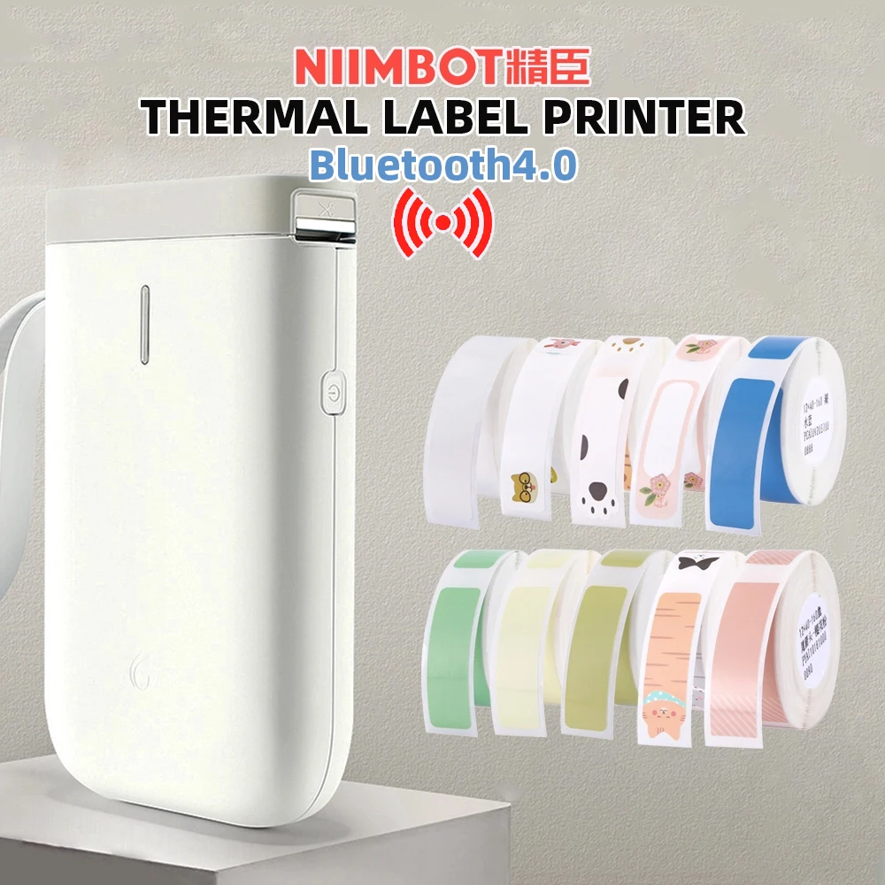 Портативный термопринтер для этикеток Niimbot D11 портативный принтер с Bluetooth дома